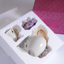 Load image into Gallery viewer, Ceramic New Cartoon Beauty And The Beast Teapot Mug Mrs Potts Chip Tea Pot Cup One Set Lovely Christmas Gift Fast Post
