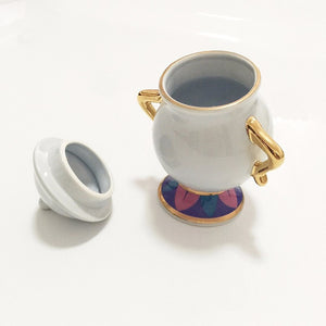 Ceramic New Cartoon Beauty And The Beast Teapot Mug Mrs Potts Chip Tea Pot Cup One Set Lovely Christmas Gift Fast Post