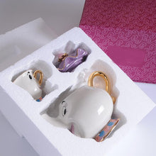 Load image into Gallery viewer, Ceramic New Cartoon Beauty And The Beast Teapot Mug Mrs Potts Chip Tea Pot Cup One Set Lovely Christmas Gift Fast Post

