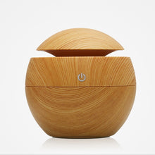 Load image into Gallery viewer, USB Aroma Essential Oil Diffuser Ultrasonic Air Home Humidifier Mini Mist Maker Aroma Diffuser 130ML 7 Color LED Light Office
