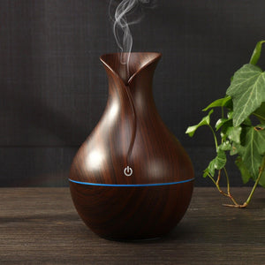 USB LED Ultrasonic Aroma Humidifier Essential Oil Diffuser Aromatherapy Purifier for Office Home