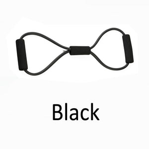 Elastic Band Fitness Equipment Workout Expander Type 8 Word Fitness Yoga Resistance Bands Rubber Bands Fitness Gym Exercise Train
