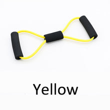 Load image into Gallery viewer, Elastic Band Fitness Equipment Workout Expander Type 8 Word Fitness Yoga Resistance Bands Rubber Bands Fitness Gym Exercise Train

