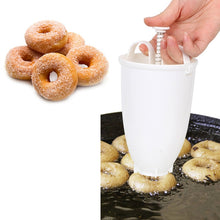 Load image into Gallery viewer, Donut Mould Easy Fast Portable Donut Maker Manual Waffle Dispenser Doughnut Machine Arabic Waffle Plastic Lightweight Deep Fry
