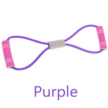 Load image into Gallery viewer, Elastic Band Fitness Equipment Workout Expander Type 8 Word Fitness Yoga Resistance Bands Rubber Bands Fitness Gym Exercise Train
