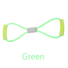 Load image into Gallery viewer, Elastic Band Fitness Equipment Workout Expander Type 8 Word Fitness Yoga Resistance Bands Rubber Bands Fitness Gym Exercise Train
