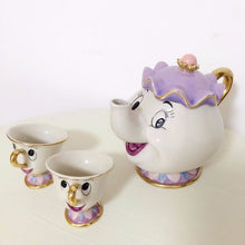 Load image into Gallery viewer, Ceramic New Cartoon Beauty And The Beast Teapot Mug Mrs Potts Chip Tea Pot Cup One Set Lovely Christmas Gift Fast Post
