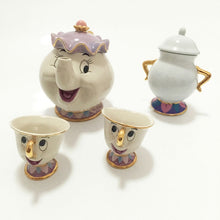 Load image into Gallery viewer, Ceramic New Cartoon Beauty And The Beast Teapot Mug Mrs Potts Chip Tea Pot Cup One Set Lovely Christmas Gift Fast Post
