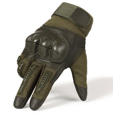 Cargar imagen en el visor de la galería, Touch Screen Hard Knuckle Tactical Gloves PU Leather Army Military Combat Airsoft Outdoor Sport Cycling Paintball Hunting Swat
