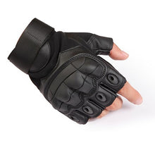 Cargar imagen en el visor de la galería, Touch Screen Hard Knuckle Tactical Gloves PU Leather Army Military Combat Airsoft Outdoor Sport Cycling Paintball Hunting Swat
