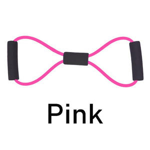 Elastic Band Fitness Equipment Workout Expander Type 8 Word Fitness Yoga Resistance Bands Rubber Bands Fitness Gym Exercise Train