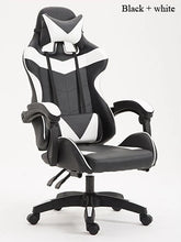 Load image into Gallery viewer, Home reclining Furniture comfortable sedentary designer Black oficina Armchair office PC high gaming computer chair sillas gamer
