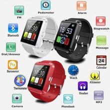 Load image into Gallery viewer, SmartWatch  cuadrado Compatible With all 1.5&quot; Capacitive Touch Screen Bluetooth,FB,GOOGLE
