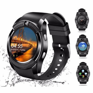 Smartwatch Bluetooth GPS Waterproof SIM Camera Wrist Watches for Android IOS