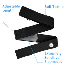 Load image into Gallery viewer, Heart Rate Monitor Chest Strap Bluetooth 4.0 Belt Fitness Smart Sensor Waterproof Equipment for Gym Outdoor Sports
