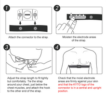Load image into Gallery viewer, Heart Rate Monitor Chest Strap Bluetooth 4.0 Belt Fitness Smart Sensor Waterproof Equipment for Gym Outdoor Sports
