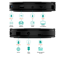Cargar imagen en el visor de la galería, tv box RK3328 Android 9.0 4K network player
